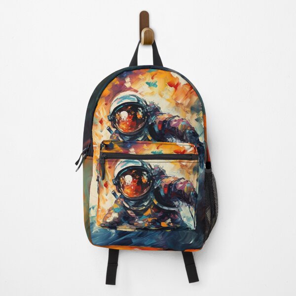 Item preview, Astronaut Walking in Water Oil Painting designed and sold by Impostrich.