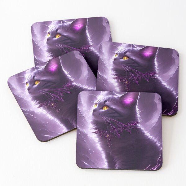Item preview, Fantasy Cat art #11 (Vampire Cat) designed and sold by YourMajestyLuna.