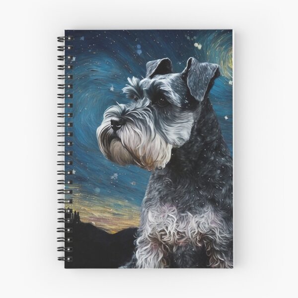 Item preview, Starry Night Schnauzer designed and sold by OlympicsMerch.