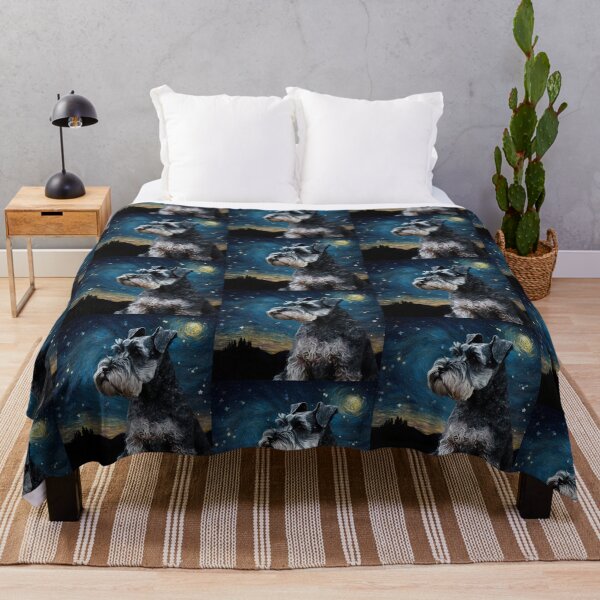 Item preview, Starry Night Schnauzer designed and sold by OlympicsMerch.
