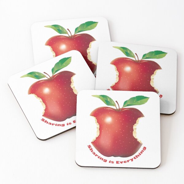 Item preview, Let's Share an Apple - Sharing is Everything designed and sold by microbmen.