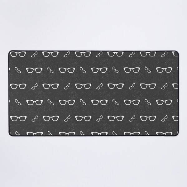 Item preview, Glasses Pattern | 4 White BG Black designed and sold by Oliveirallan.