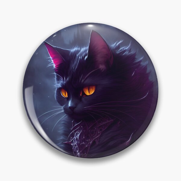 Item preview, Fantasy Cat art #12 (Vampire Cat) designed and sold by YourMajestyLuna.
