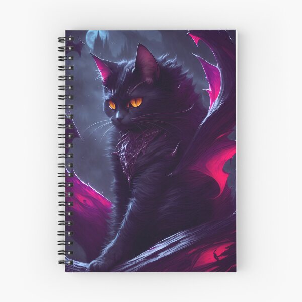 Item preview, Fantasy Cat art #12 (Vampire Cat) designed and sold by YourMajestyLuna.