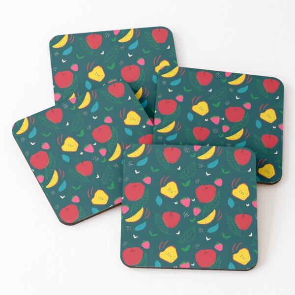 Item preview, Cute Whimsical Fruit Characters designed and sold by Kathy Osborne Studio.