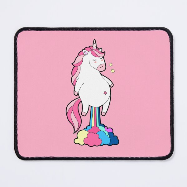 Item preview, Funny Unicorn arting rainbow designed and sold by ElegantCherry.