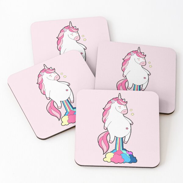 Item preview, Funny Unicorn arting rainbow designed and sold by ElegantCherry.