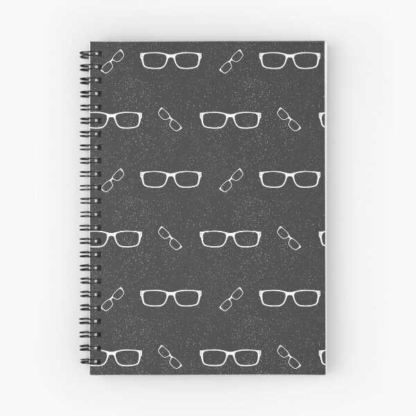 Item preview, Glasses Pattern | 5 White BG Black designed and sold by Oliveirallan.