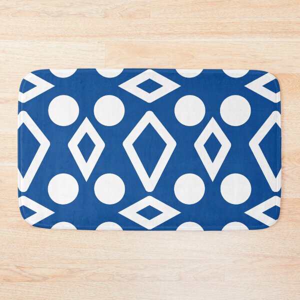 Artikelvorschau, White diamonds and circles entworfen und verkauft von awsomepatterns.