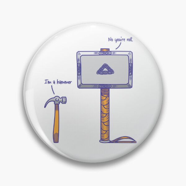 Item preview, Hammer designed and sold by nurdluv.