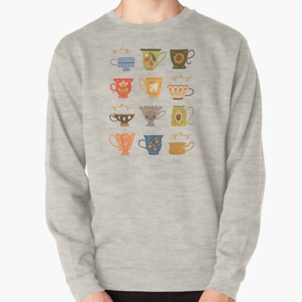 Teacup Collection Pullover Sweatshirt