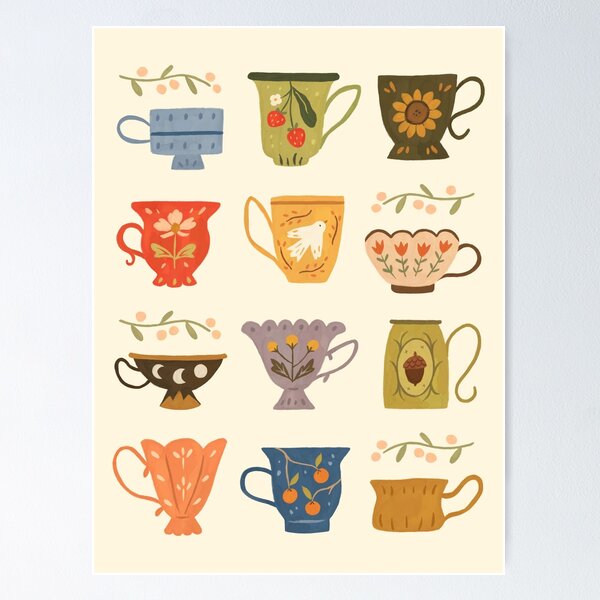 Item preview, Teacup Collection designed and sold by ohjessmarie.