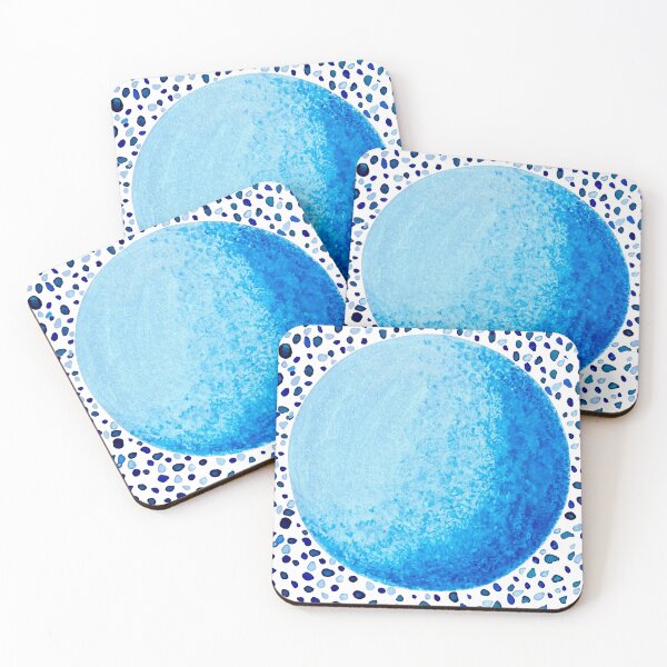 Item preview, No. 26 (blue static) designed and sold by NatureUPdesign.