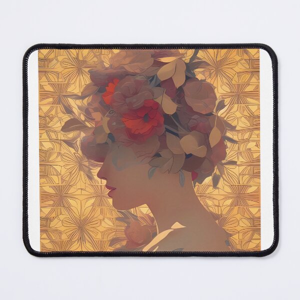 Item preview, abstract portrait of a woman designed and sold by JuliVogel.