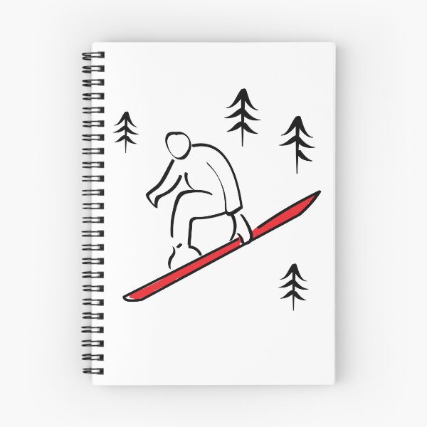 Artikelvorschau, Snowboarding Illustration entworfen und verkauft von whyitsme.