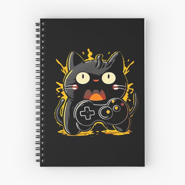 Item preview, cat playing vedio game designed and sold by Pawtastic Prints.