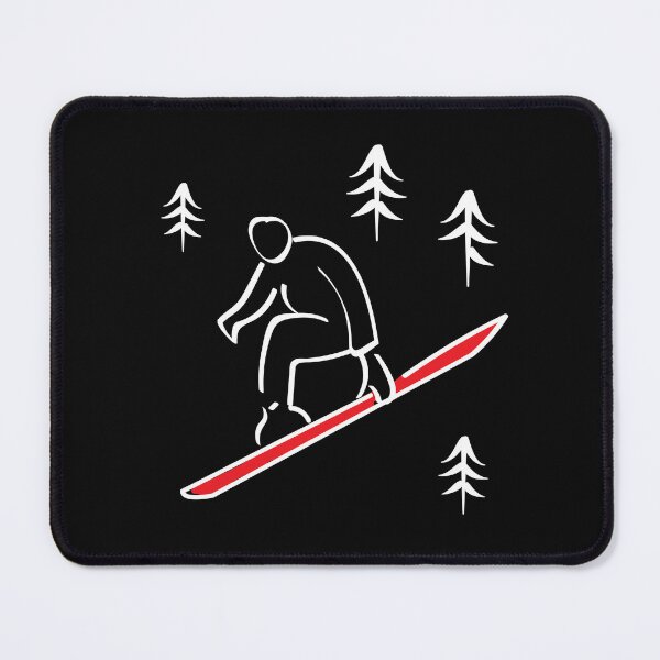 Item preview, Snowboarding Illustration designed and sold by whyitsme.