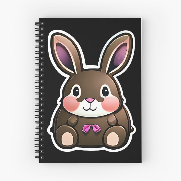 Item preview, Chocolate Pudgy Bunny designed and sold by ArtByNabes.