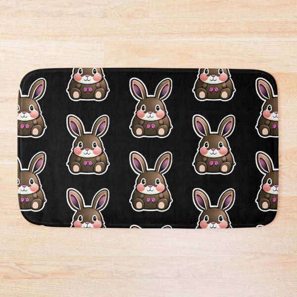 Item preview, Chocolate Pudgy Bunny designed and sold by ArtByNabes.