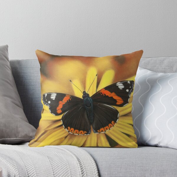 Aperçu de l'œuvre Papillon amiral rouge créée et vendue par Denise Nijs.