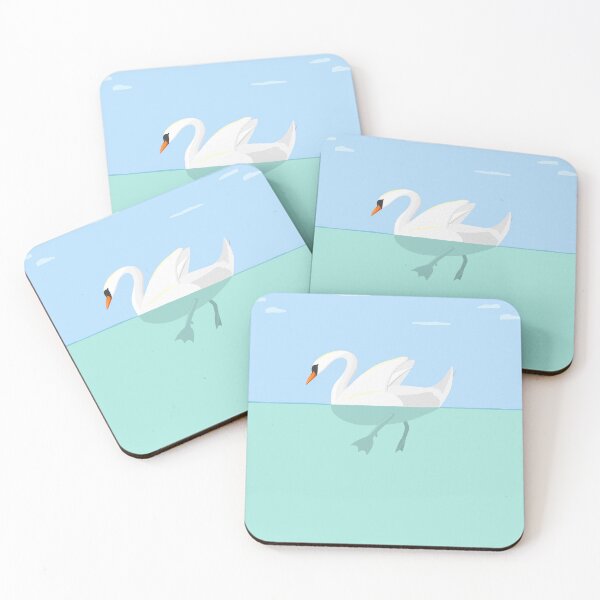 Item preview, Cisne en el lago designed and sold by peachesandfizz.