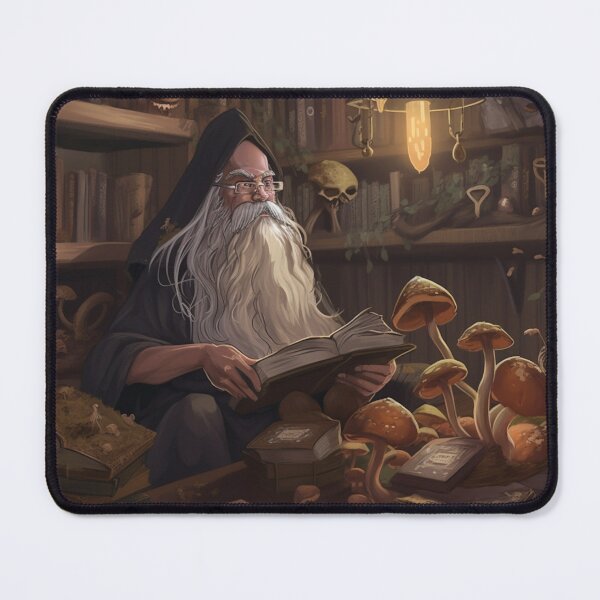 Item preview, Fungal Wizard designed and sold by Fungal-Art.