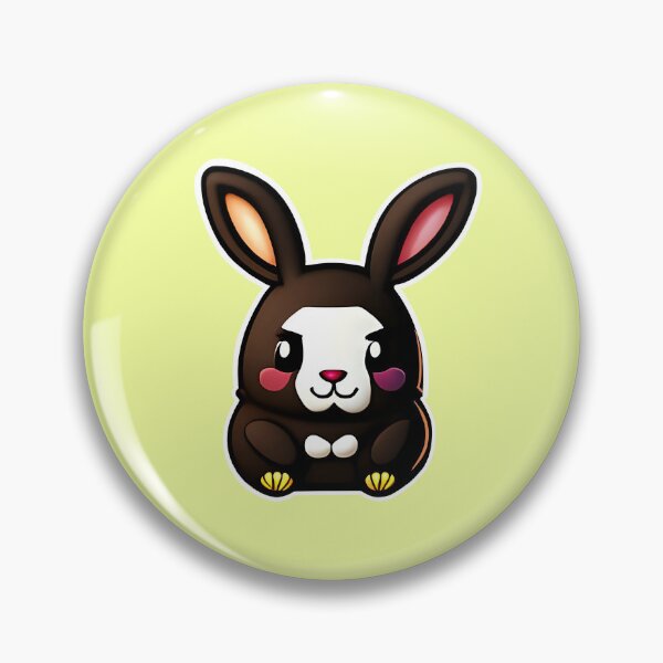 Item preview, Dark Chocolate Bunny designed and sold by ArtByNabes.