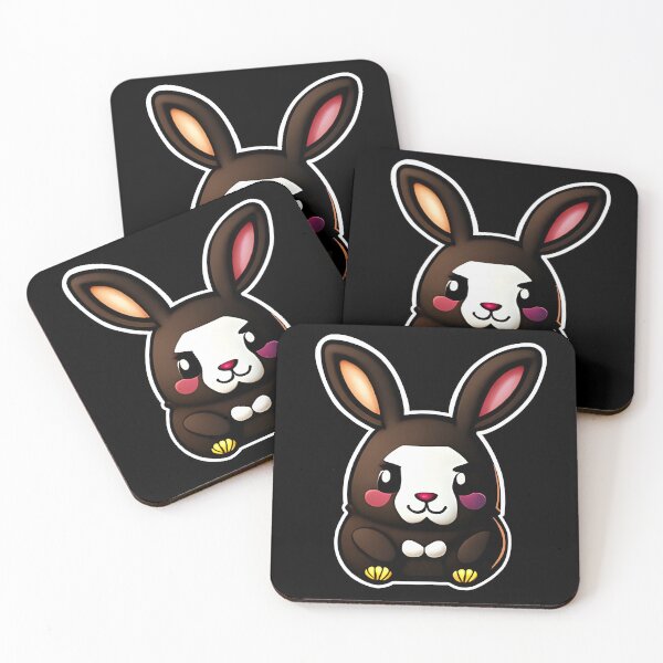 Item preview, Dark Chocolate Bunny designed and sold by ArtByNabes.