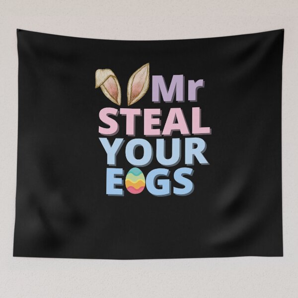 Item preview, Mr Steal Your Eggs T-Shirt designed and sold by SunnyDayPrints.