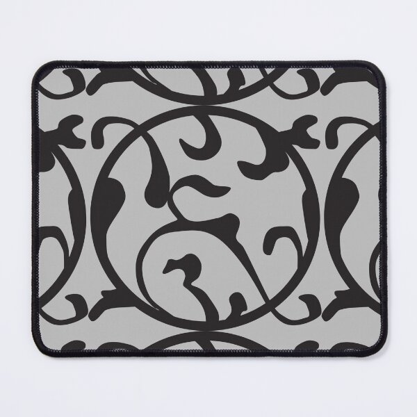 Item preview, Vintage border, Art Nouveau, curves, circle - black designed and sold by NurturingSpirit.