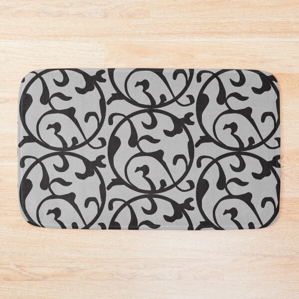 Item preview, Vintage border, Art Nouveau, curves, circle - black designed and sold by NurturingSpirit.