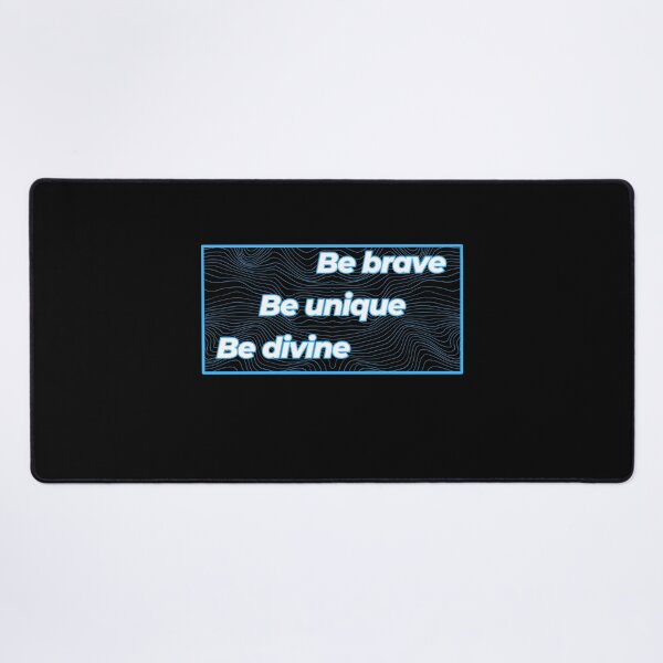 Item preview, Be Brave, Unique And Divine - Black T-Shirt designed and sold by bestdresspoint.