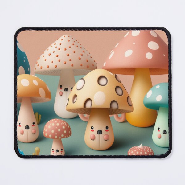 Item preview, Kawaii Mushroom Family designed and sold by PilferedPorch.
