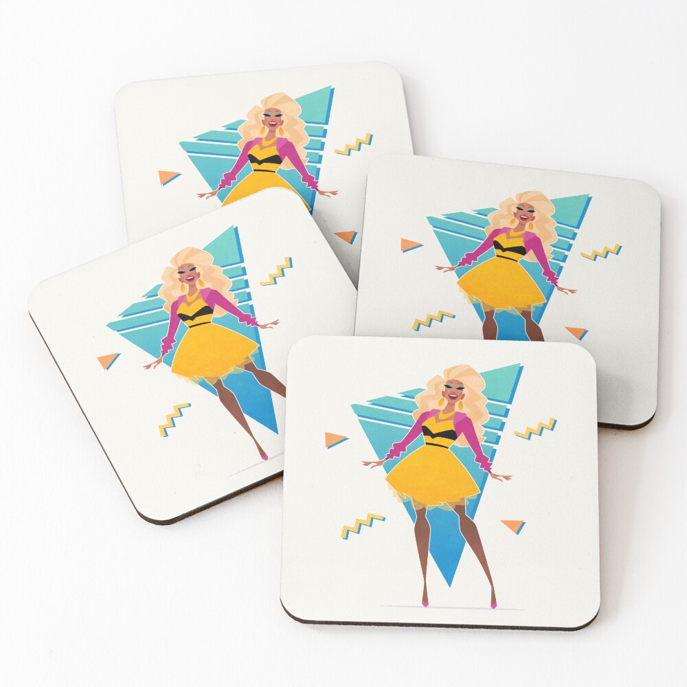 Item preview, Coasters (Set of 4) designed and sold by RikDrawsThings.