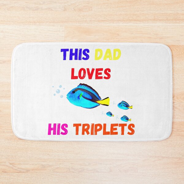 Item preview, This Dad Loves His Triplets designed and sold by Delnet ⭐⭐⭐⭐⭐.