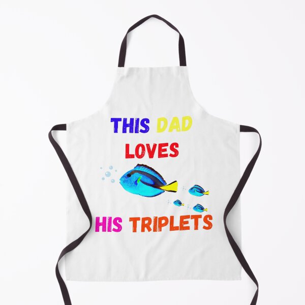 Item preview, This Dad Loves His Triplets designed and sold by Delnet ⭐⭐⭐⭐⭐.