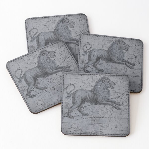 Item preview, Vintage Leo Constellation Star Map  designed and sold by notsweettea.