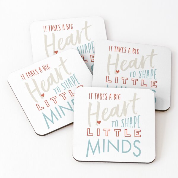 Item preview, It Takes a Big Heart to Shape Little Minds designed and sold by whyitsme.