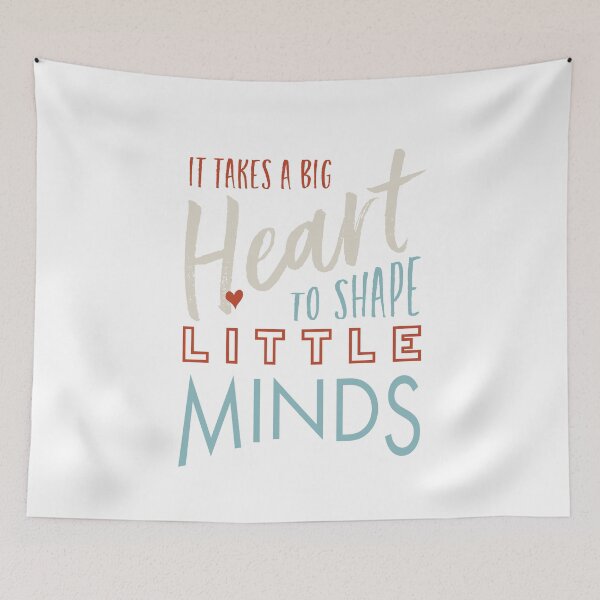 Item preview, It Takes a Big Heart to Shape Little Minds designed and sold by whyitsme.