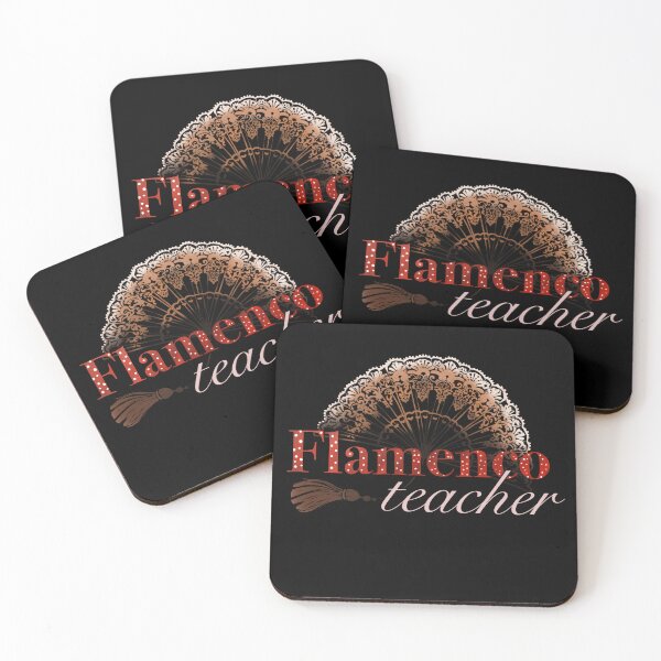 Item preview, flamenco teacher, pattern with fan for dancing designed and sold by Hennagirl.