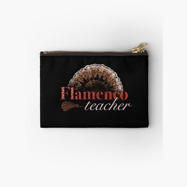Item preview, flamenco teacher, pattern with fan for dancing designed and sold by Hennagirl.