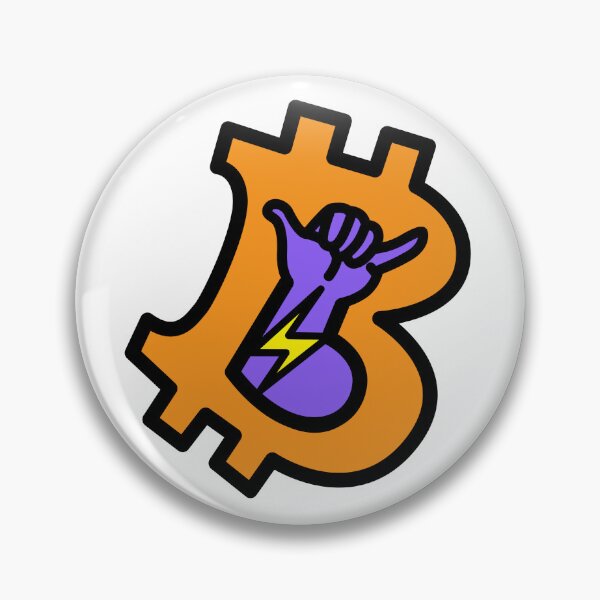 Item preview, Hang Loose BTC Lightning designed and sold by bitpopart.