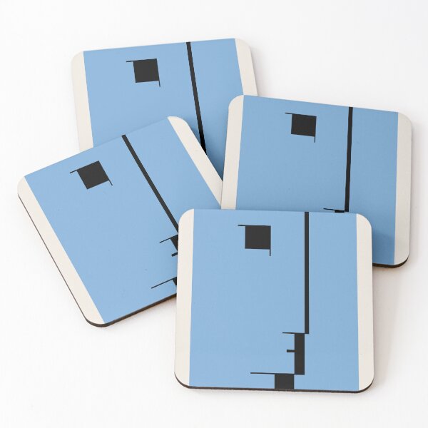 Item preview, Bauhaus Exhibition Wall Art, Bauhaus Wall Art blue, Bauhaus Exhibition Print designed and sold by re-make-.