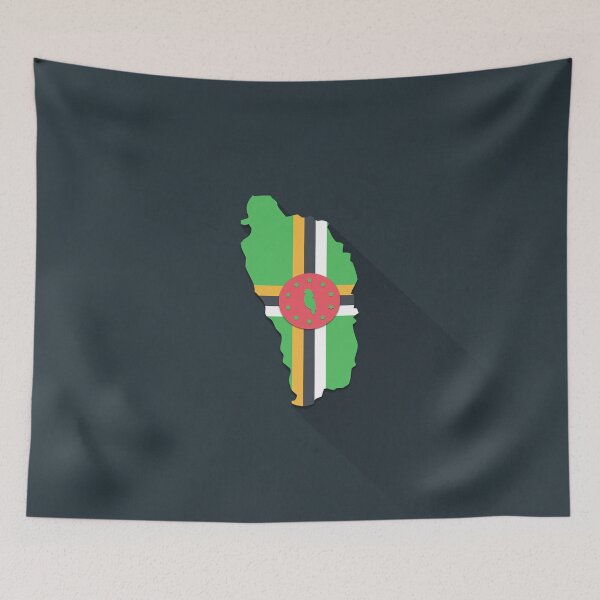 Item preview, Dominica designed and sold by FlatFlags.