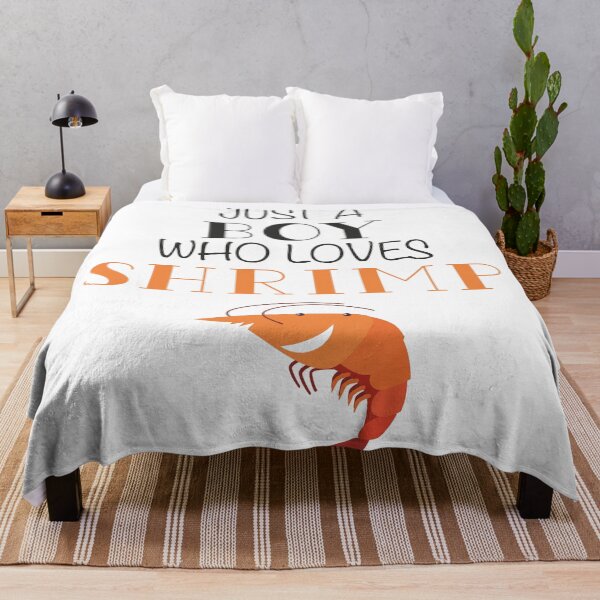 Item preview, Just A Boy Who Loves Shrimp designed and sold by palenicek.