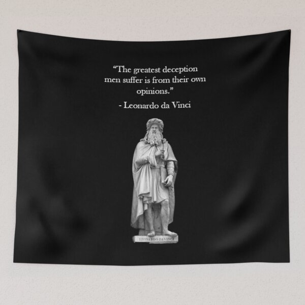 Aperçu de l'œuvre Citation de Léonard de Vinci - créée et vendue par Reed-Inc.