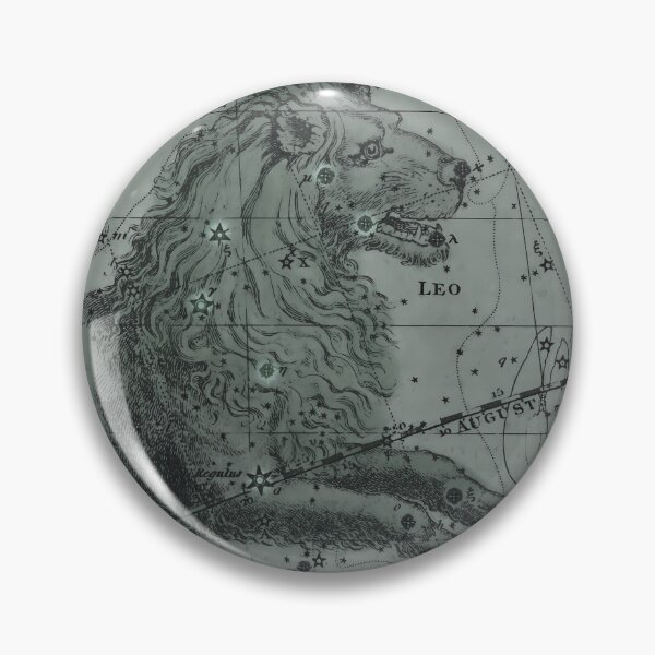 Item preview,  Grey Leo Constellation Star Map  designed and sold by notsweettea.