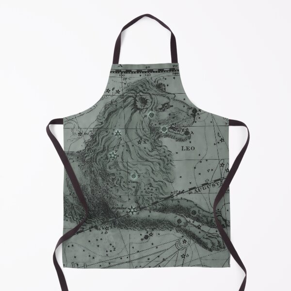 Item preview, Grey Leo Constellation Star Map designed and sold by notsweettea.