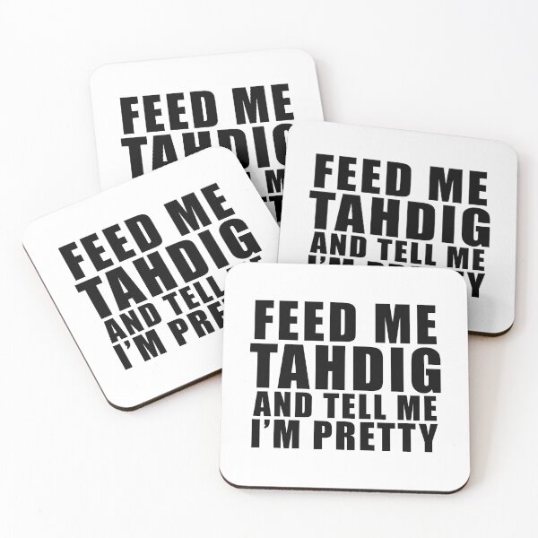 Item preview, Copy of Feed me Tahdig and tell me I'm pretty – Funny Persian food saying designed and sold by yoshra.