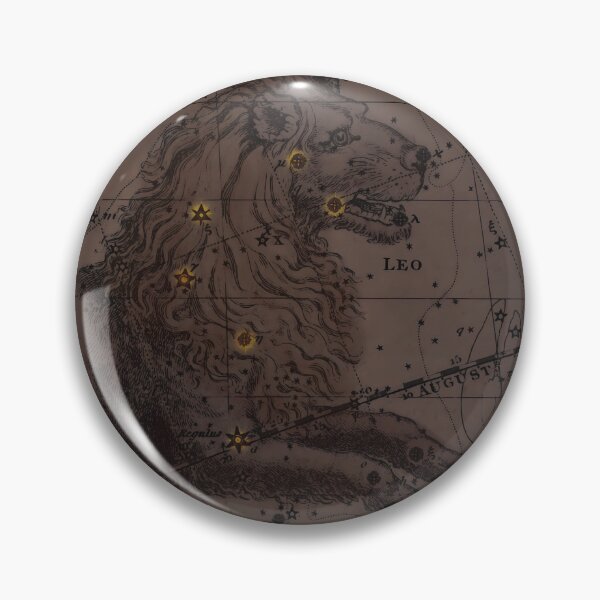 Item preview,  Brown Leo Constellation Star Map  designed and sold by notsweettea.